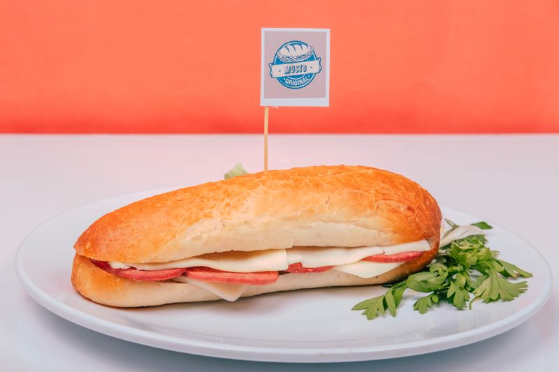 Meatball marinara sub hot and saucy